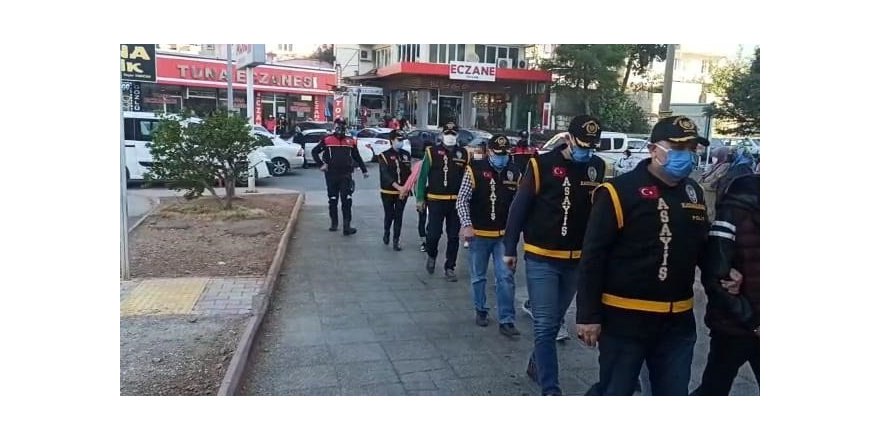 Kahramanmaraş’ta 48 kişi tutuklandı