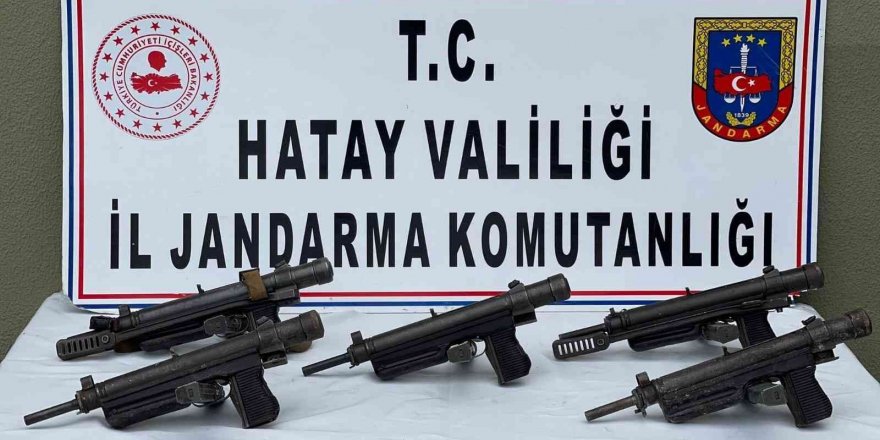 Hatay’da silah kaçakçılığı operasyonu