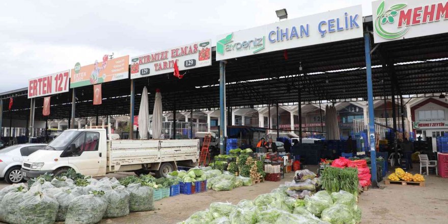 Büyükşehir, hal çıkış ücretlerine artış yapmadı