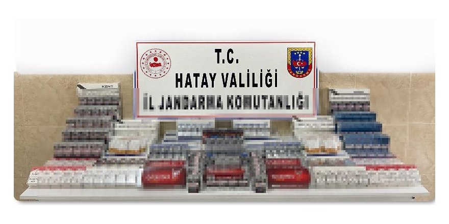 Hatay’da 6 bin 510 paket kaçak sigara ele geçirildi