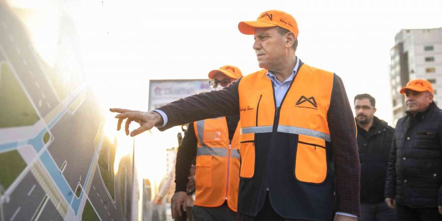 Göçmen Katlı Kavşak çalışmaları başladı