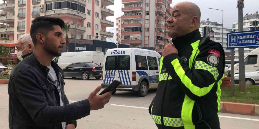 Ceza yememek için polis ağabeyini aradı