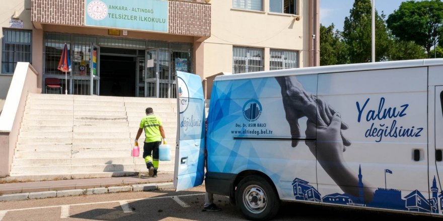 Okullara hijyen seferberliği