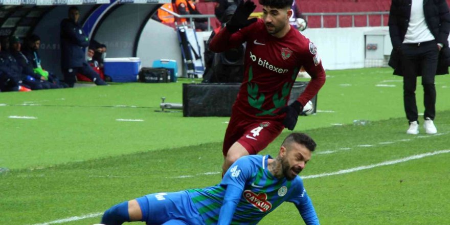 Spor Toto Süper Lig: A. Hatayspor: 0 - Çaykur Rizespor: 0 (İlk yarı)