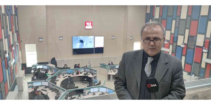 Kahramanmaraş’ta 112’ye bir haftada 10 bin çağrı