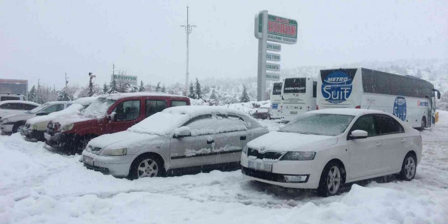 Antalya-Konya karayolunda tır ve otobüslere izin verilmiyor