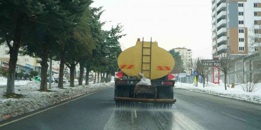 Kahramanmaraş’ta kar önlemleri