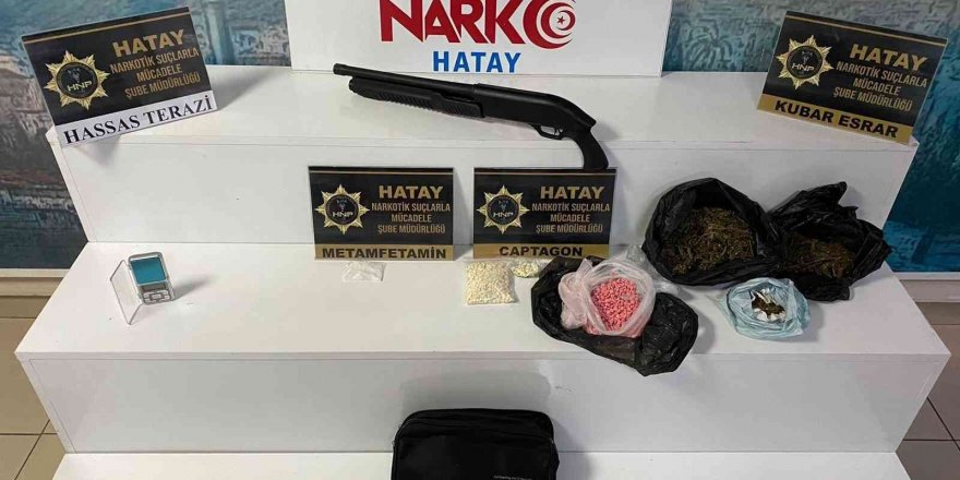 Hatay’da uyuşturucu operasyonu