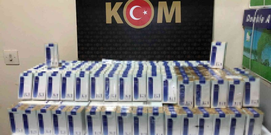 Hatay’da 390 paket kaçak sigara ele geçirildi