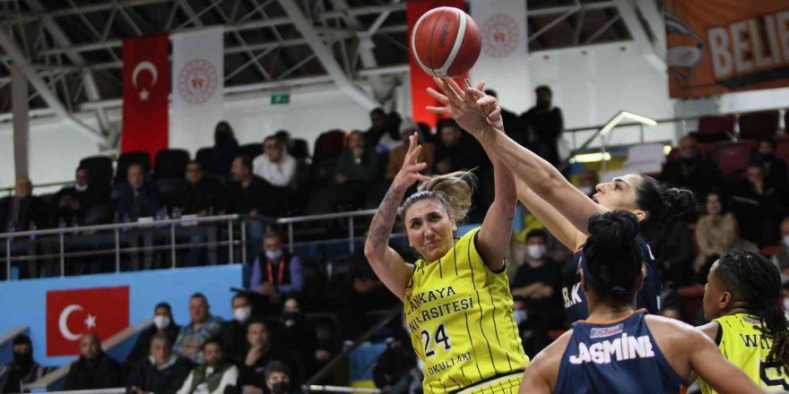 Kadınlar Basketbol Süper Ligi: Çukurova Basketbol: 86 - Çankaya Üniversitesi: 72