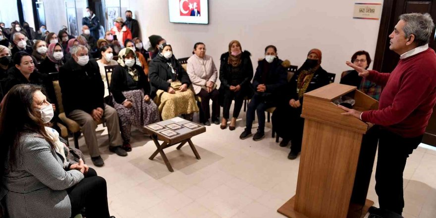 Gazi Çiftliğine emek verenlerin torunları 97 yıl sonra o günü andı