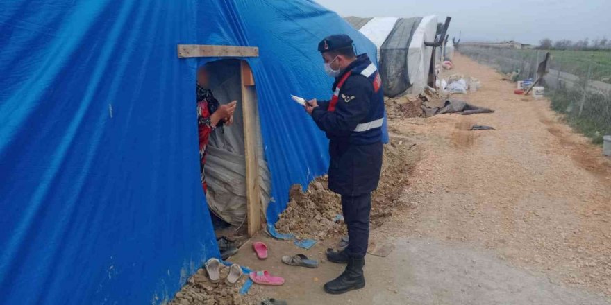 Jandarmadan düzensiz göçe yönelik huzur uygulaması