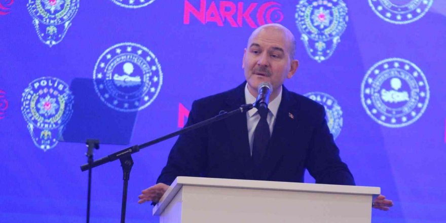 Bakan Soylu’dan, rekor uyuşturucu madde yakalama açıklaması