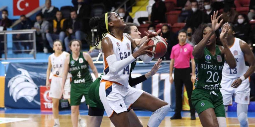 Kadınlar Basketbol Süper Ligi: Çukurova Basketbol: 78 - Bursa Büyükşehir Belediyespor:54