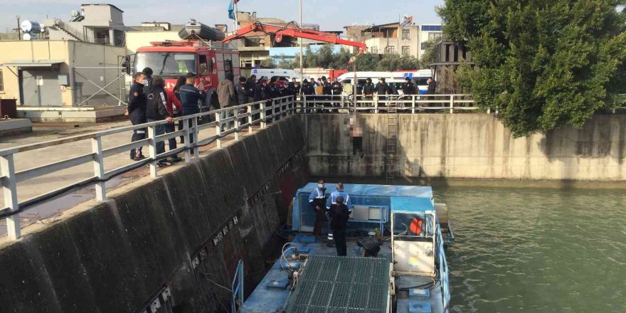 Vinçle çıkartılan erkek cesedinin kimliği belli oldu