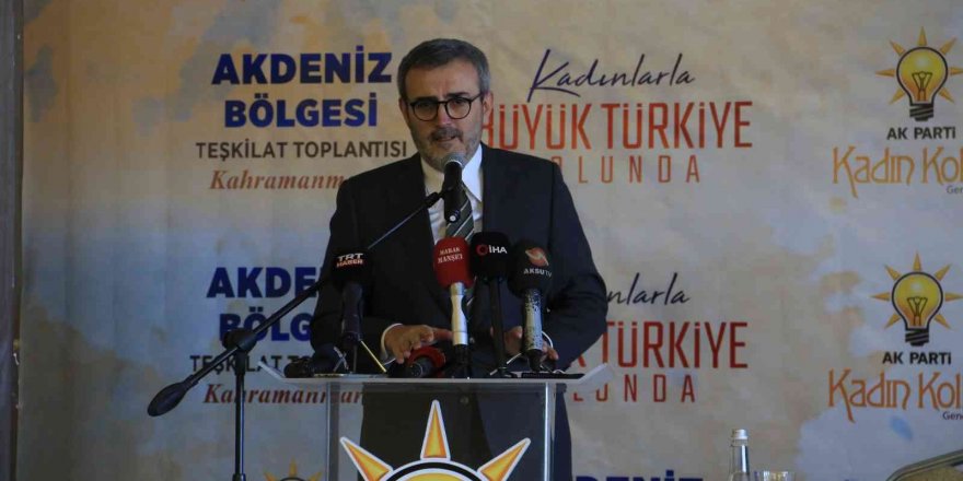 AK Partili Ünal: “Cumhurbaşkanı Erdoğan küresel ölçekte büyük bir kavganın içindedir”