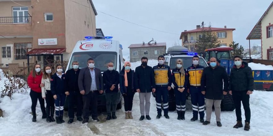 Tufanbeyli’ye yeni nesil ambulans