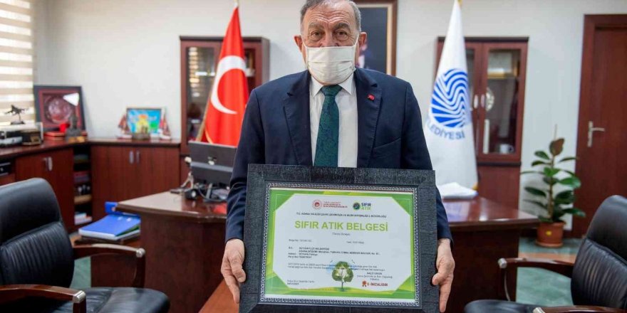 Seyhan’ın atık yönetim modeline "Sıfır Atık Belgesi"