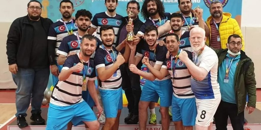 Manavgat İşitme Engelliler Voleybol Takımı Türkiye Şampiyonasında ikinci oldu