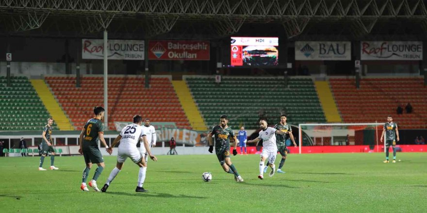 Ziraat Türkiye Kupası: Aytemiz Alanyaspor: 1 - Adana Demirspor: 1