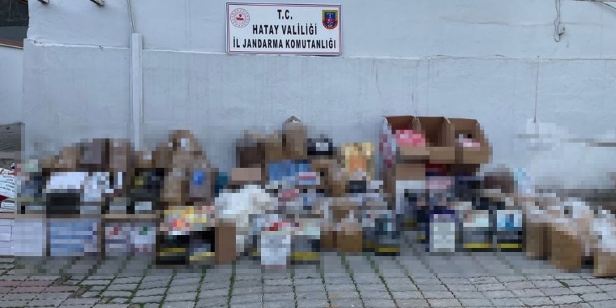 Hatay’da kaçak tütün operasyonu