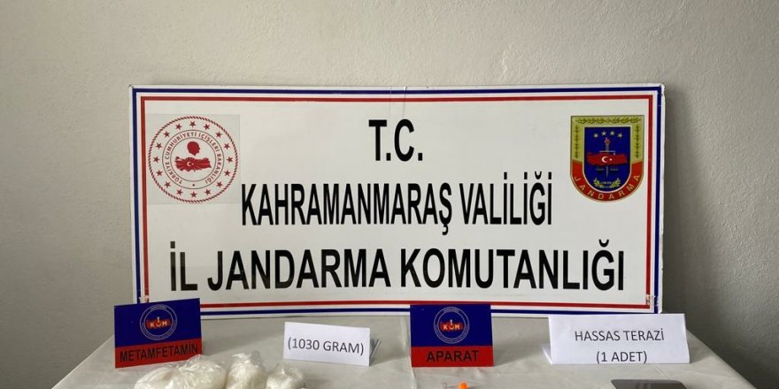 Kahramanmaraş’ta uyuşturucu operasyonu