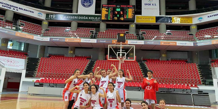 MSK U14 Kız Basketbol Takımı, Anadolu Şampiyonasına katılmaya hak kazandı