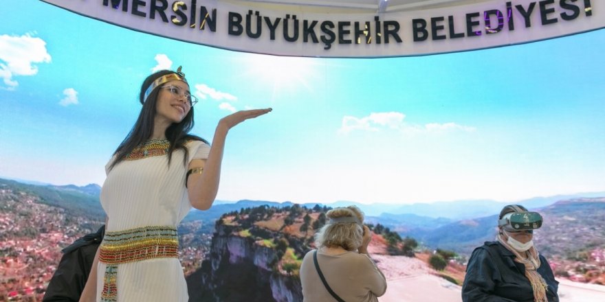 EMITT Fuarı’nda Mersin rüzgarı esti