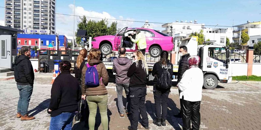 Emniyet personeline trafik eğitimi