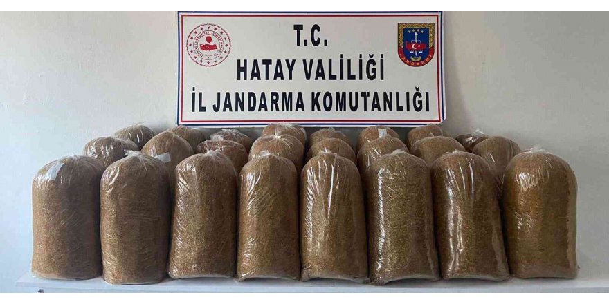 Hatay’da kaçakçılık operasyonu