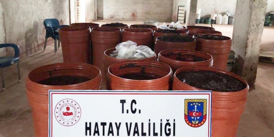 Hatay’da 4 ton 900 kilo bozuk biber salçası ele geçirildi