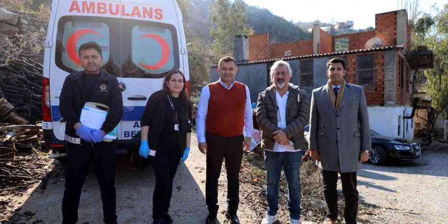 Alanya’da bakımı muhtaç hastalara ‘evde sağlık hizmeti’