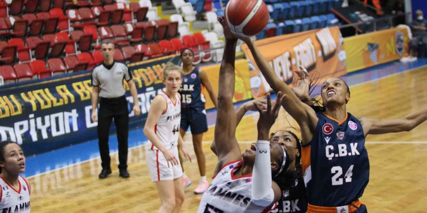 FIBA Kadınlar Avrupa Kupası: Mmes Carolo:64 Çukurova Basketbol:95