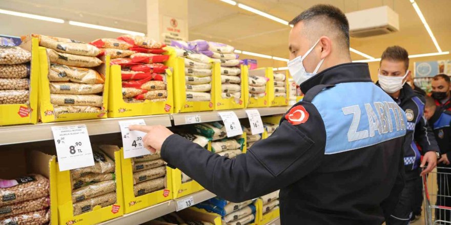 Erdemli’de marketlerde KDV indirimi denetimi