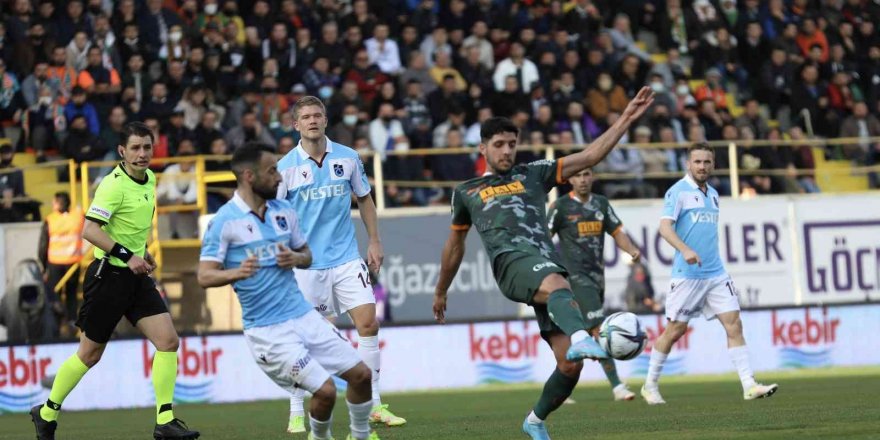 Spor Toto Süper Lig: Aytemiz Alanyaspor: 0 - Trabzonspor: 4 (Maç sonucu)