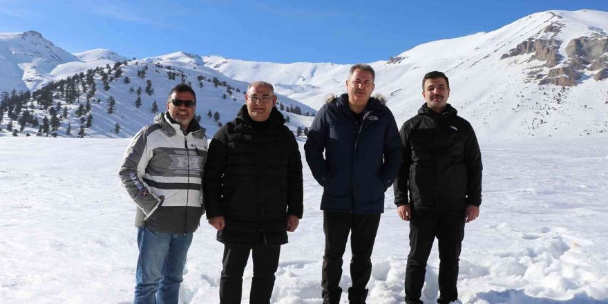 Elmalı Boğazı kayak merkezi olacak