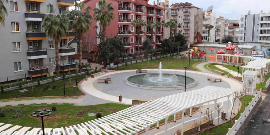 Alanya Belediyesi’nden Saray Mahallesi’ne yeni park