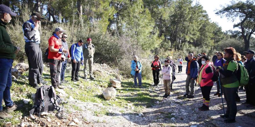 Yeşilçam yolunda doğa ile iç içe yürüyüş keyfi