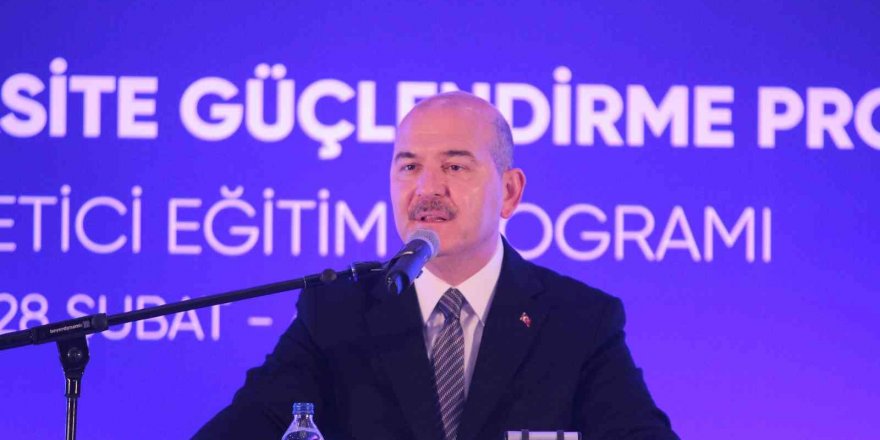 Bakan Soylu: "İnsansız hava araçlarımız, dünyada güç dengelerini değiştirmektedir" (1)