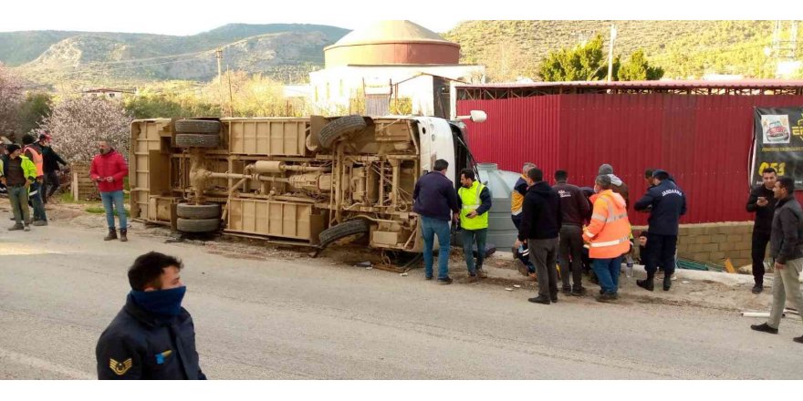 Akkuyu Nükleer A.Ş.’den servis aracı kazası açıklaması