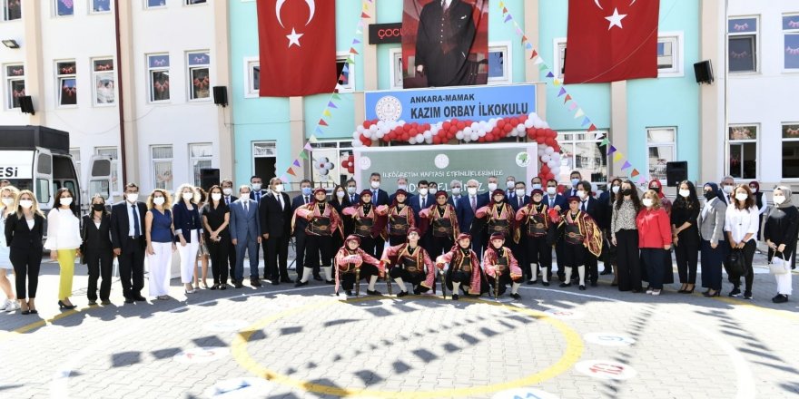 Mamak’ta ilk ders zili çaldı