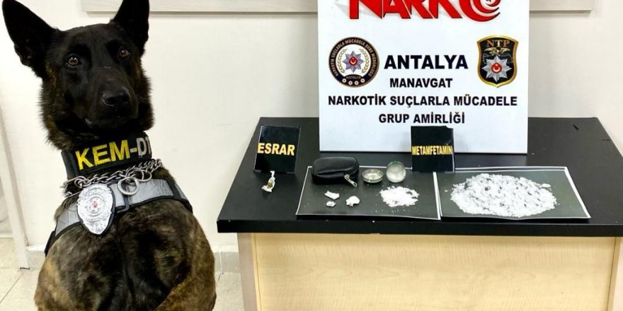 Manavgat Narkotik’ten Side’de uyuşturucu operasyonu