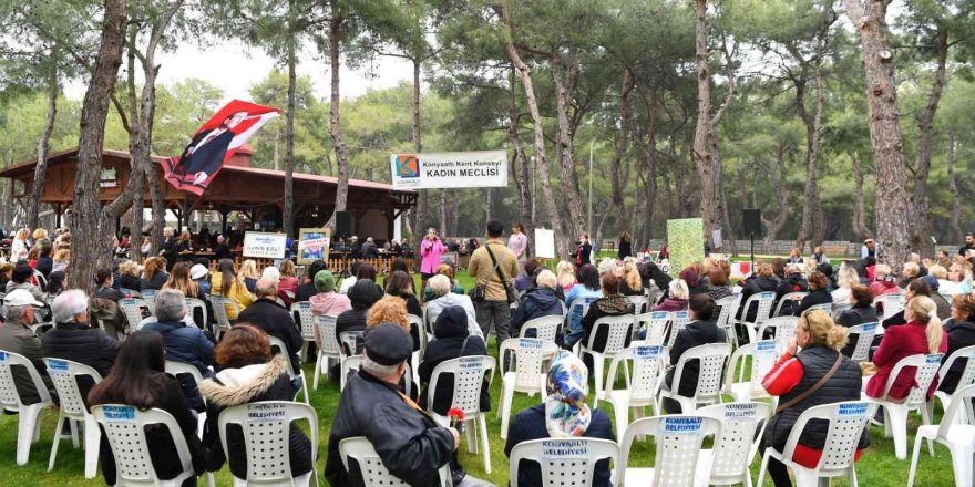 Konyaaltı’nda ‘Kadının elinin değdiği her yer sanat’ etkinliği