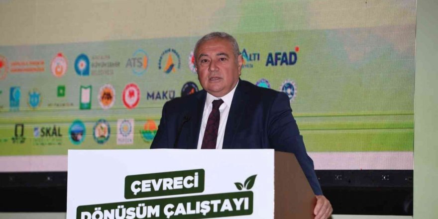 ATSO Başkanı Çetin: “Çevre bizim ekmek teknemizdir”