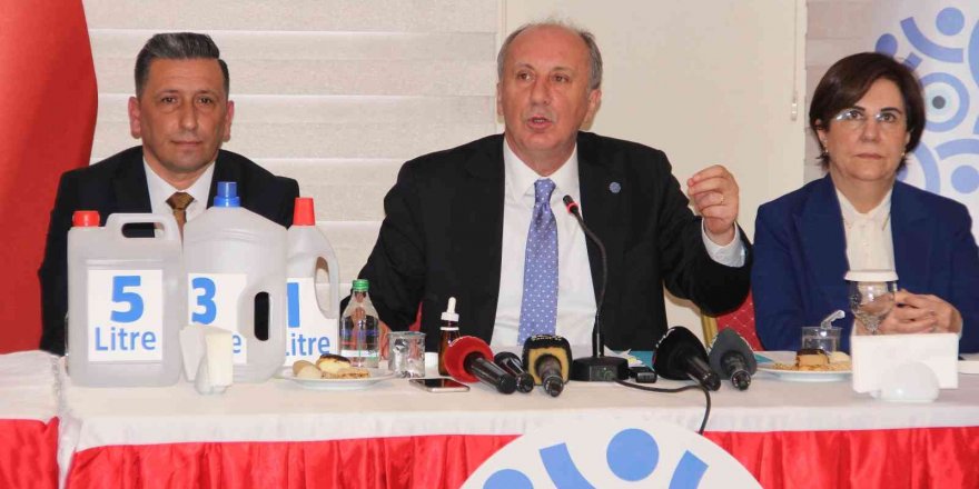 Muharrem İnce, 6 partiye Mersin’den yüklendi