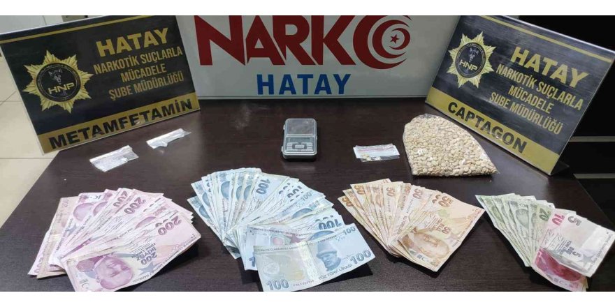 Hatay’da uyuşturucu operasyonu: 3 tutuklama