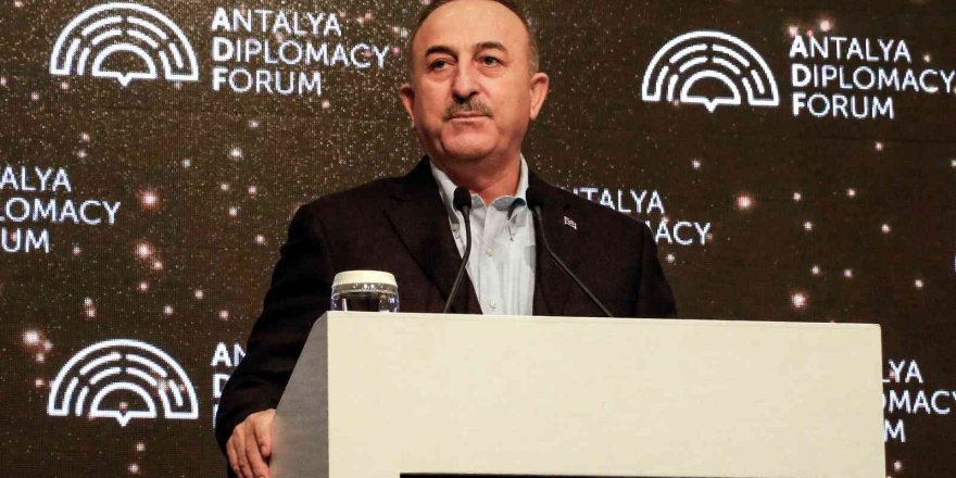 Bakan Çavuşoğlu: "Rusya’ya yaptırımların sorunu çözmeyeceğine inanıyoruz"