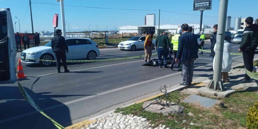 Yolun karşısına geçmek isterken hayatını kaybetti