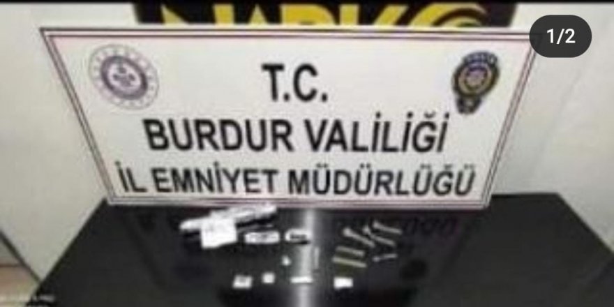 Burdur’da narkotik ekiplerinden uyuşturucuya geçit yok