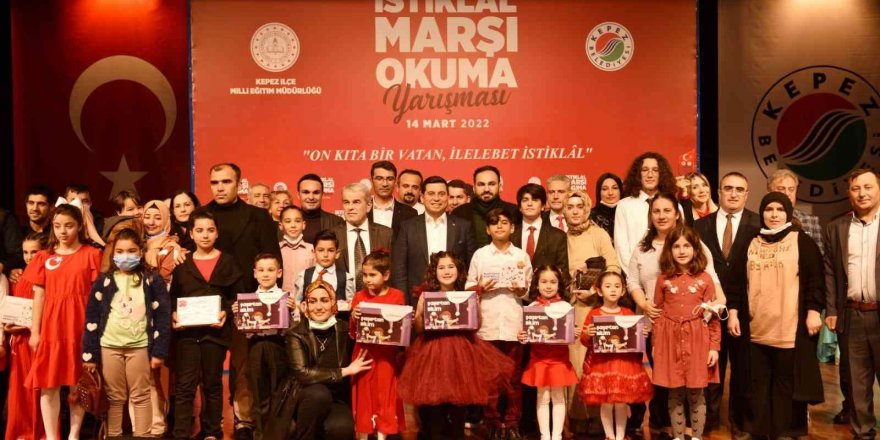 Kepez’de İstiklal Marşı Okuma Yarışması